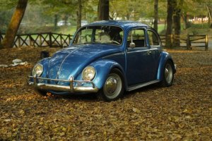 Bild_oldtimerversicherung auto blau oldtimer